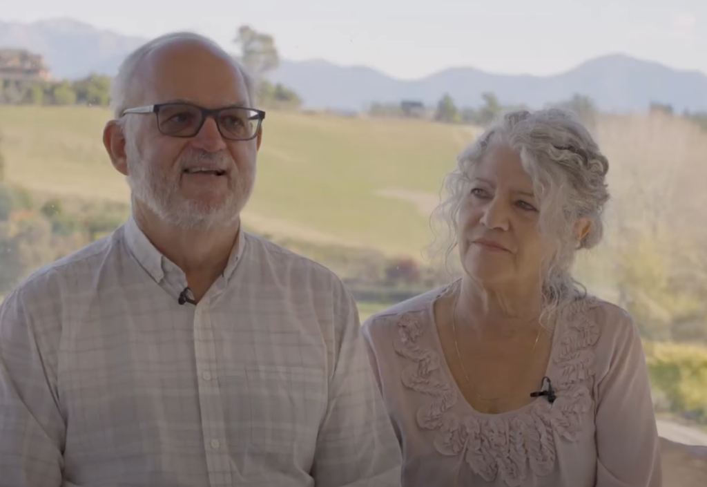 Don & Marie Discussing Their New Modern Home Built by Stonewood Homes in Australia
