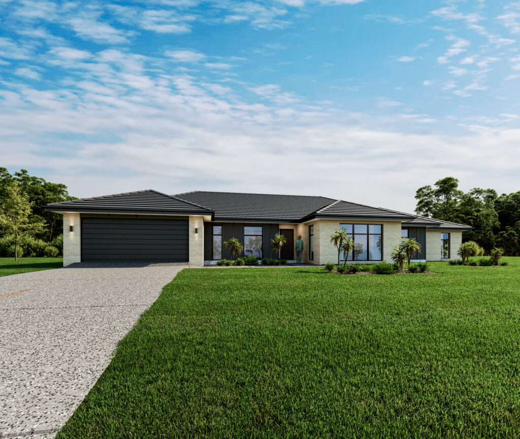 Modern Inglewood 310 Hip Home Design by Stonewood Homes Australia