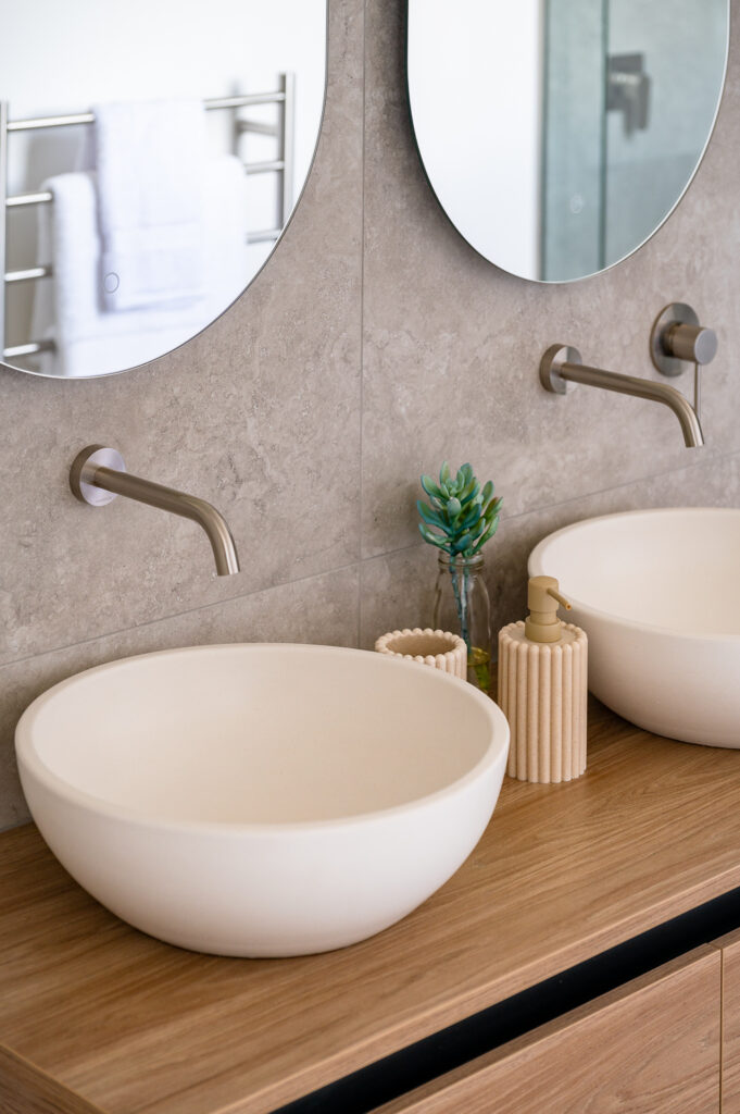 Classic Newtech Bathroom Design by Home Builder in Australia