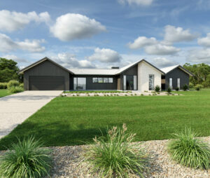 Scottsdale Lodge Front House Design in Australia