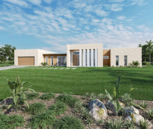 Scottsdale Palmetto Exterior Home Design in Australia