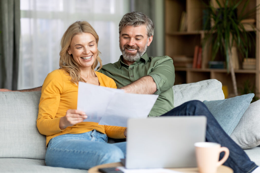 Couple Enjoying Their Newly Built Home by an Australian Home Builder